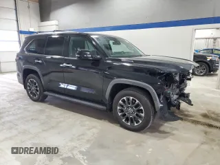 2024 Toyota Sequoia SR5 with VIN 7SVAAABA7RX031351, listed as a Copart auction lot 49860035 with 15,227 mi miles and Salvage Title. Bid and sale history available at carsss.com. Image 4.