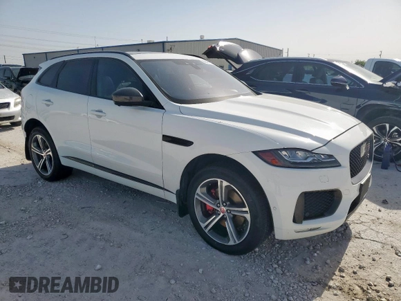 2017 Jaguar F-Pace S with VIN SADCM2BV4HA499031, listed as a Copart auction lot 56842135 with 163,021 mi miles and Clean Title. Bid and sale history available at DreamBid. Image 4.
