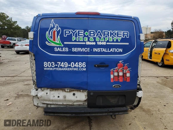 2020 Ford Transit Cargo with VIN 1FTYE1Y81LKA70748, listed as a Copart auction lot 80916514 with 104,077 mi miles and Salvage Title. Bid and sale history available at DreamBid. Image 6.