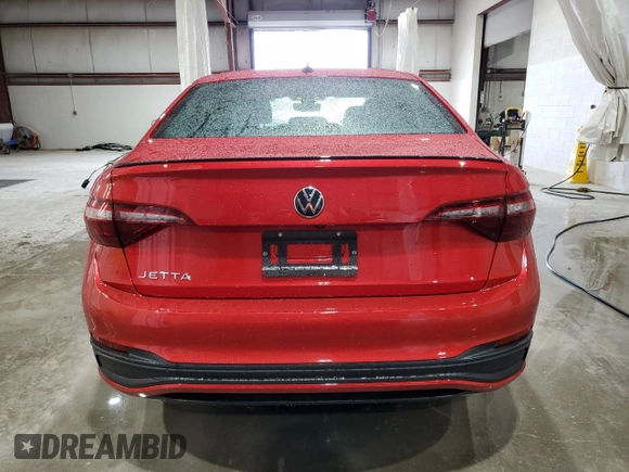 2024 Volkswagen Jetta Sport with VIN 3VWBM7BU2RM085503, listed as a Copart auction lot 58927395 with 1,846 mi miles and Salvage title. Bid and sale history available at DreamBid. Image 6.