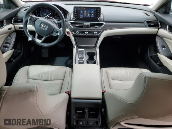 2022 Honda Accord EX-L with VIN 1HGCV3F50NA007181, listed as a Copart auction lot 50923265 with 79,522 mi miles and Salvage title. Bid and sale history available at DreamBid. Image 8.