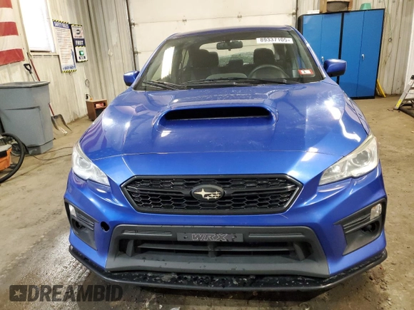 2018 Subaru WRX with VIN JF1VA1A65J9806222, listed as a Copart auction lot 89337105 with 106,725 mi miles and Salvage Title. Bid and sale history available at carsss.com. Image 5.