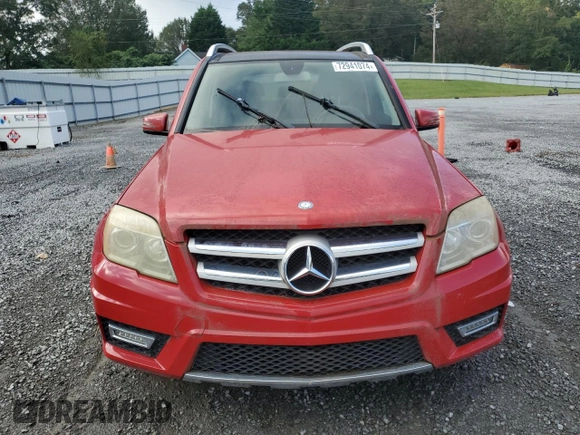 2011 Mercedes-Benz GLK 350 with VIN WDCGG8HB6BF537965, listed as a Copart auction lot 72941074 with 195,838 mi miles and Clean Title. Bid and sale history available at DreamBid. Image 5.