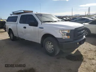 2016 Ford F-150 XL with VIN 1FTEX1C8XGKF13375, listed as a Copart auction lot 50777185 with 226,712 mi miles and Salvage Title. Bid and sale history available at carsss.com. Image 4.