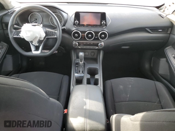 2022 Nissan Sentra S with VIN 3N1AB8BV1NY288326, listed as a Copart auction lot 76569314 with 32,398 mi miles and Salvage Title. Bid and sale history available at carsss.com. Image 8.