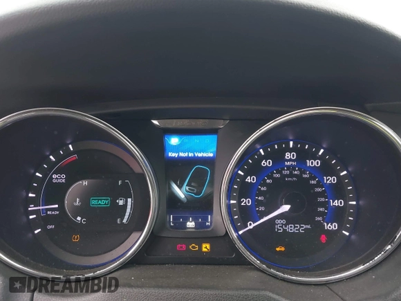 2014 Hyundai Sonata Hybrid Limited with VIN KMHEC4A4XEA117023, listed as a IAAI auction lot 41299461 with 154,822 mi miles. Bid and sale history available at carsss.com. Image 7.