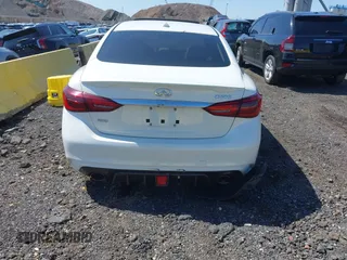 2020 Infiniti Q50 3.0t LUXE with VIN JN1EV7AR3LM253214, listed as a IAAI auction lot 41909214 with 55,460 mi miles. Bid and sale history available at carsss.com. Image 15.
