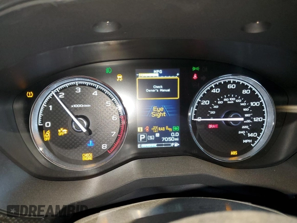 2024 Subaru Forester Touring z VIN JF2SKAMC0RH429197, wystawiony jako Copart lot #50842975 z przebiegiem 7 050 mil mil oraz Szkoda całkowita • Salvage title. Historia ofert i sprzedaży dostępna na DreamBid. Obrazek 9.