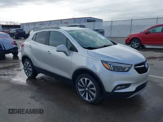 2019 Buick Encore Essence with VIN KL4CJGSM0KB747439, listed as a IAAI auction lot 41936287 with 37,705 mi miles. Bid and sale history available at carsss.com. Image 1.