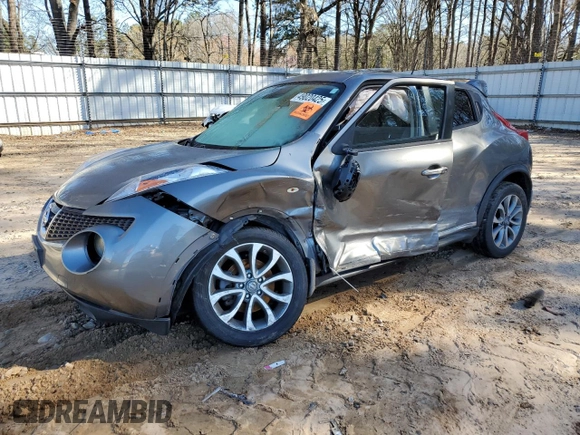 2012 Nissan Juke SL with VIN JN8AF5MV4CT127640, listed as a Copart auction lot 49020425 with Not Provided miles and Salvage Title. Bid and sale history available at DreamBid. Image 1.