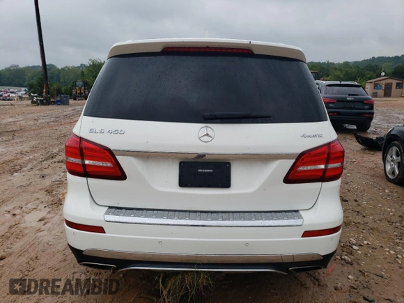 2017 Mercedes-Benz GLS with VIN 4JGDF6EE1HA834254, listed as a Copart auction lot 62611443 with 126,799 mi miles. Bid and sale history available at carsss.com. Image 6.
