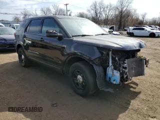 2019 Ford Police Interceptor Utility z VIN 1FM5K8AR8KGB23045, wystawiony jako Copart lot #43536005 z przebiegiem 93 164 mil mil oraz Szkoda całkowita • Salvage title. Historia ofert i sprzedaży dostępna na DreamBid. Obrazek 4.