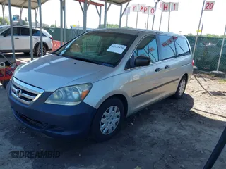 2005 Honda Odyssey LX z VIN 5FNRL38275B117069, wystawiony jako IAAI lot #42232470 z przebiegiem 265 180 mil mil oraz . Historia ofert i sprzedaży dostępna na DreamBid. Obrazek 2.