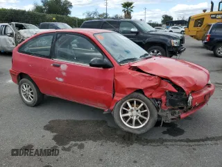 1995 Ford Aspire z VIN KNJLT05H6S6138271, wystawiony jako Copart lot #47638565 z przebiegiem 163 212 mil mil oraz Szkody całkowita. Historia ofert i sprzedaży dostępna na DreamBid. Obrazek 4.