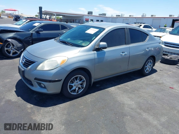 2013 Nissan Versa SV with VIN 3N1CN7APXDL832265, listed as a IAAI auction lot 42630605 with 89,397 mi miles and . Bid and sale history available at DreamBid. Image 2.