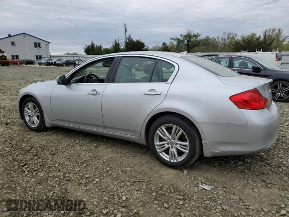 2011 Infiniti G25 Journey z VIN JN1DV6AP0BM600582, wystawiony jako Copart lot #53745935 z przebiegiem 101 321 mil mil oraz Szkoda całkowita • Salvage title. Historia ofert i sprzedaży dostępna na DreamBid. Obrazek 2.