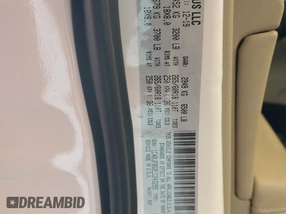 2020 Jeep Grand Cherokee Limited z VIN 1C4RJFBG2LC243295, wystawiony jako Copart lot #87415694 z przebiegiem 46 837 mil mil oraz Szkoda całkowita • Salvage title. Historia ofert i sprzedaży dostępna na DreamBid. Obrazek 13.