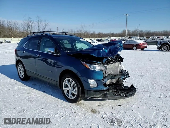 2021 Chevrolet Equinox Premier z VIN 2GNAXNEV3M6138086, wystawiony jako Copart lot #41781105 z przebiegiem 18 008 mil mil oraz Szkoda całkowita • Salvage title. Historia ofert i sprzedaży dostępna na DreamBid. Obrazek 15.