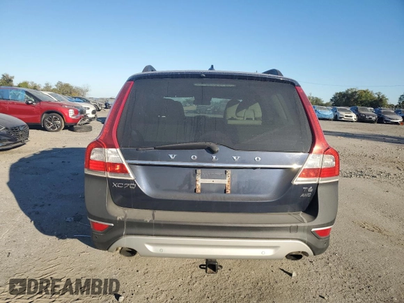 2014 Volvo XC70 T6 with VIN YV4902BZ6E1178783, listed as a Copart auction lot 73124524 with 52,194 mi miles and Salvage Title. Bid and sale history available at DreamBid. Image 6.