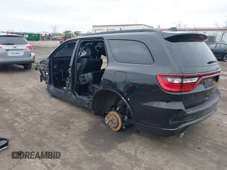 2021 Dodge Durango GT Plus with VIN 1C4RDJDGXMC697058, listed as a IAAI auction lot 41495605 with Not provided miles and . Bid and sale history available at DreamBid. Image 3.