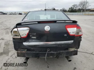 2007 Mercury Milan Premier with VIN 3MEHM08127R647965, listed as a Copart auction lot 84913454 with 279,046 mi miles and Salvage Title. Bid and sale history available at carsss.com. Image 6.