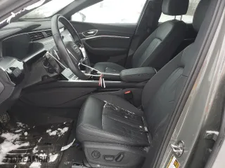 2024 Audi Q8 e-tron Premium with VIN WA14ABGE7RB034203, listed as a Copart auction lot 43511795 with 23,844 mi miles and Salvage Title. Bid and sale history available at carsss.com. Image 7.