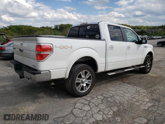 2014 Ford F-150 XL with VIN 1FTFW1EF5EKF88436, listed as a Copart auction lot 55343215 with 150,953 mi miles and Salvage title. Bid and sale history available at DreamBid. Image 3.