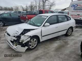 2006 Hyundai Elantra GLS z VIN KMHDN56DX6U182748, wystawiony jako Copart lot #48029505 z przebiegiem Nie podano mil oraz Szkoda całkowita • Salvage title. Historia ofert i sprzedaży dostępna na DreamBid. Obrazek 1.
