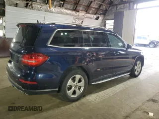 2018 Mercedes-Benz GLS 450 z VIN 4JGDF6EE3JB076286, wystawiony jako Copart lot #60173115 z przebiegiem 78 916 mil mil oraz Szkoda całkowita • Salvage title. Historia ofert i sprzedaży dostępna na DreamBid. Obrazek 3.