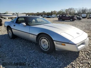 1986 Chevrolet Corvette with VIN 1G1YY0783G5107511, listed as a Copart auction lot 49959345 with 40,375 mi miles and Salvage Title. Bid and sale history available at carsss.com. Image 4.
