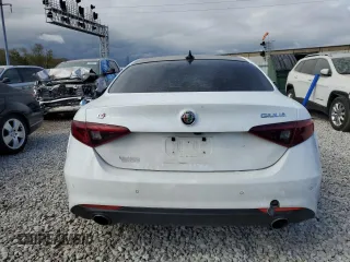 2020 Alfa Romeo Giulia Ti with VIN ZARFANBN2L7630701, listed as a Copart auction lot 75291064 with 0 mi miles and Salvage Title. Bid and sale history available at carsss.com. Image 6.