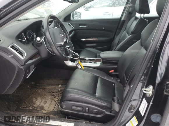 2015 Acura TLX with VIN 19UUB1F37FA800401, listed as a Copart auction lot 82857114 with 120,370 mi miles and Clean Title. Bid and sale history available at carsss.com. Image 7.