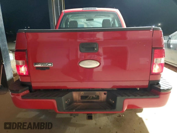 2006 Ford F-150 STX with VIN 1FTRF02296KA94302, listed as a Copart auction lot 89078895 with 184,750 mi miles and Salvage title. Bid and sale history available at DreamBid. Image 6.