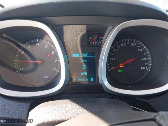 2015 Chevrolet Equinox LT with VIN 2GNALBEK6F6323090, listed as a IAAI auction lot 41596574 with 143,613 mi miles. Bid and sale history available at carsss.com. Image 7.