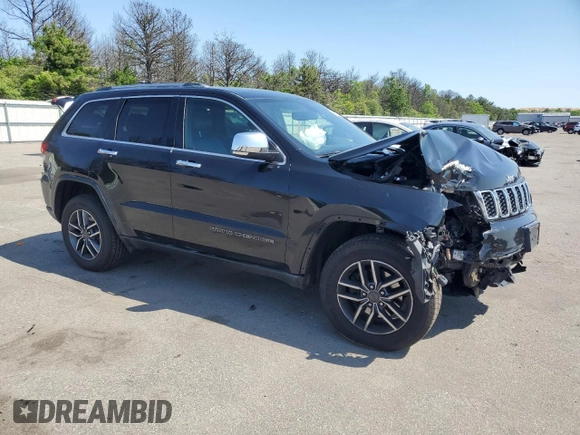 2020 Jeep Grand Cherokee Limited with VIN 1C4RJFBG7LC150224, listed as a Copart auction lot 59546425 with 51,296 mi miles and Salvage title. Bid and sale history available at DreamBid. Image 4.
