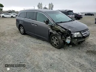 2011 Honda Odyssey EX with VIN 5FNRL5H46BB070299, listed as a Copart auction lot 50550385 with 167,544 mi miles and Salvage Title. Bid and sale history available at carsss.com. Image 12.