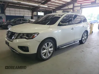 2018 Nissan Pathfinder SV with VIN 5N1DR2MM3JC650310, listed as a Copart auction lot 62347735 with 125,801 mi miles and Clean title. Bid and sale history available at DreamBid. Image 1.