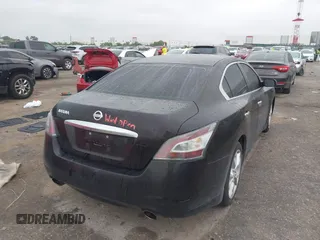 2012 Nissan Maxima SV with VIN 1N4AA5AP9CC868730, listed as a IAAI auction lot 42420921 with 239,934 mi miles and . Bid and sale history available at DreamBid. Image 4.