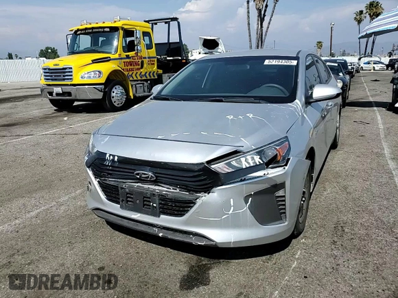 2017 Hyundai Ioniq Blue z VIN KMHC65LC0HU031537, wystawiony jako Copart lot #52194305 z przebiegiem 62 796 mil mil oraz Szkoda całkowita • Salvage title. Historia ofert i sprzedaży dostępna na DreamBid. Obrazek 14.
