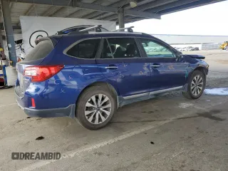 2017 Subaru Outback Touring with VIN 4S4BSETC7H3342590, listed as a Copart auction lot 61191325 with 192,277 mi miles and Salvage title. Bid and sale history available at DreamBid. Image 3.