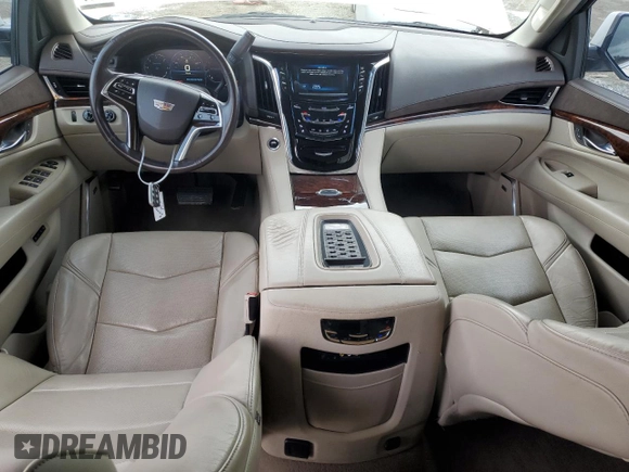2015 Cadillac Escalade ESV Luxury z VIN 1GYS4SKJ7FR653101, wystawiony jako Copart lot #48045085 z przebiegiem 167 781 mil mil oraz Szkoda całkowita • Salvage title. Historia ofert i sprzedaży dostępna na DreamBid. Obrazek 8.