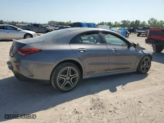 2023 Mercedes-Benz CLA with VIN W1K5J4HB6PN372560, listed as a Copart auction lot 52734945 with 14,754 mi miles and Salvage Title. Bid and sale history available at carsss.com. Image 3.