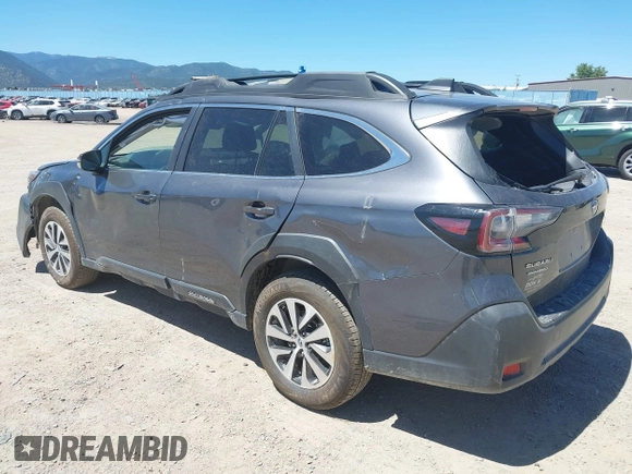 2025 Subaru Outback Premium with VIN 4S4BTADC3S3187368, listed as a IAAI auction lot 42380707 with 5,391 mi miles and . Bid and sale history available at DreamBid. Image 3.