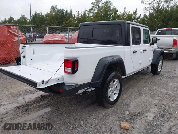 2023 Jeep Gladiator Sport S z VIN 1C6HJTAG5PL533877, wystawiony jako IAAI lot #41615284 z przebiegiem 41 191 mil mil oraz . Historia ofert i sprzedaży dostępna na DreamBid. Obrazek 4.