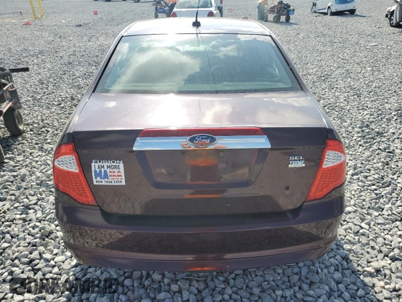 2012 Ford Fusion SEL with VIN 3FAHP0JA9CR258890, listed as a Copart auction lot 55058915 with 120,343 mi miles and Non Repairable. Bid and sale history available at carsss.com. Image 6.