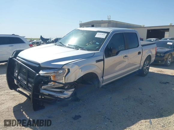 2019 Ford F-150 XL with VIN 1FTEW1E50KKF27106, listed as a IAAI auction lot 41997829 with 88,187 mi miles and . Bid and sale history available at DreamBid. Image 17.