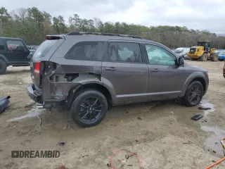 2019 Dodge Journey SE with VIN 3C4PDCBG6KT869075, listed as a Copart auction lot 47589345 with 64,482 mi miles and Salvage Title. Bid and sale history available at DreamBid. Image 3.