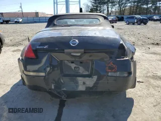2005 Nissan 350Z Touring with VIN JN1AZ36A05M751145, listed as a Copart auction lot 47348945 with 139,477 mi miles and Salvage title. Bid and sale history available at DreamBid. Image 6.