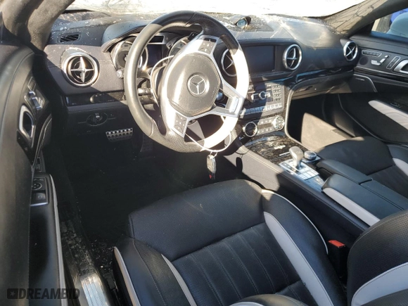 2015 Mercedes-Benz SL-Class SL 550 with VIN WDDJK7DA9FF033102, listed as a Copart auction lot 87825645 with 28,282 mi miles and Salvage Title. Bid and sale history available at carsss.com. Image 8.
