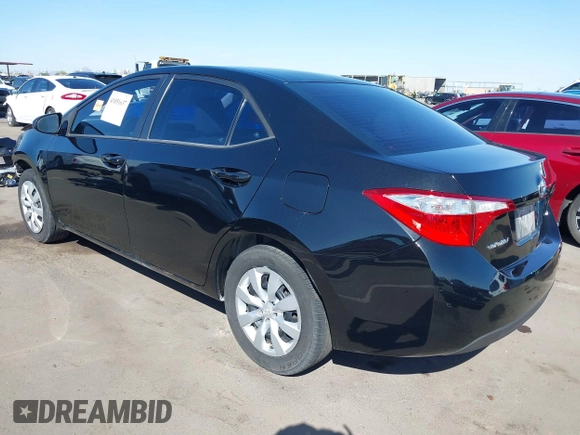 2016 Toyota Corolla L с VIN 2T1BURHE5GC586745, выставлен на аукционе IAAI как лот 41851637 с пробегом 96 889 миль миль и . История ставок и продаж доступна на DreamBid. Изображение 3.
